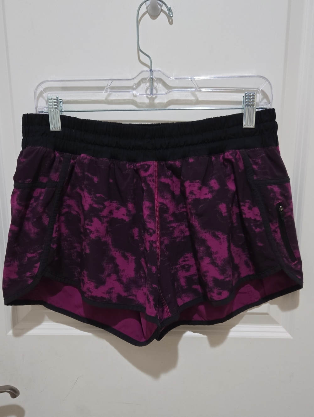 lululemon athletica Purple Tie-Dye Athletic Shorts
